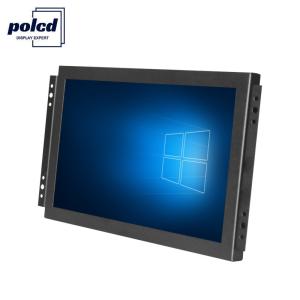Polcd TFT LCD Display 10.1 Inch Industrial Touch Screen Monitor High Brightness