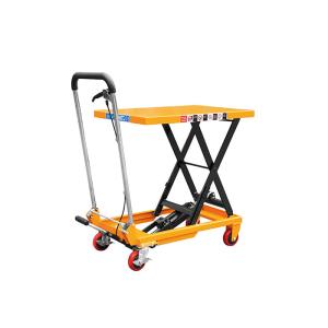PT150Z PT300Z PT500Z Hand Single Scissor Lift Table Table Cart With Fordable