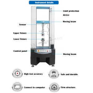 PC Tensile Testing Machine/Rubber Tensile Strength Tester