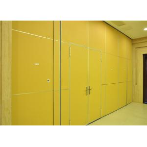 China Demountable Partition Wall With Sliding Door , Top Hung Folding Sliding Partition on sale