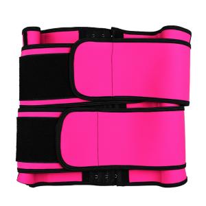 100 Latex Double Abdominal Belt Double Band Waist Trainer 3 Layer Hooks
