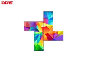 Cheap High Resolution Irregular Video Wall / 4 Screen Artistic Video Wall for sale