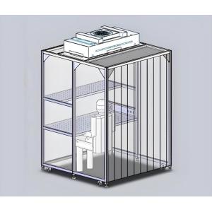 Cheap Customized Cold-roll Steel Booth for Assembling Sensitive Components in Semiconductor Assembly Laboratory Work Solution for sale