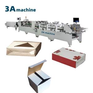 Corrugated Box Folding Machine with Dual- Lock Bottom and Side Glue at 1300-JGKW