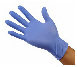 China Anti Virus Non Latex Disposable Gloves Sterile Nitrile Gloves Flexible Operation on sale