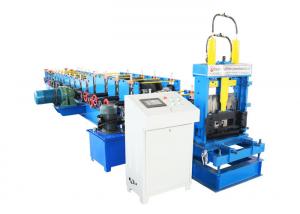 China Cold Steel C And Z Purlin Machine , Profile Rolling Shutter Strip Making Machine on sale