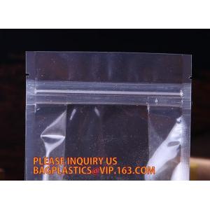 customized Silver Aluminium Foil zip lock Bag, cooking vacuum bag zipper zip