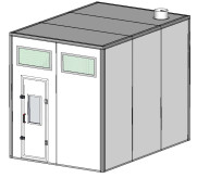 Customizable Industrial Paint Mixing Room Spray Paint Mixing Room For Precise