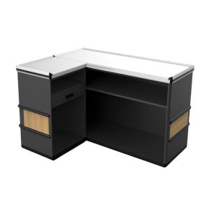 China Powder Coating Supermarket Retail Checkout System With Cold Rolled Steel Construction on sale