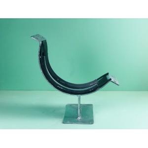 Galvanized Carbon Steel Pipe Clamps With Two Outer Retaining Rings