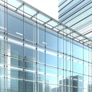 Customizable Glass Curtain Wall with Thermal Insulation 1.4-3.0mm