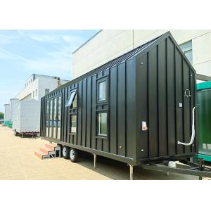 Modular Mobile Home Tiny House On Wheels With Prefabricated Steel Structure 2350