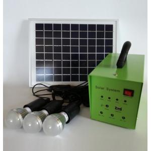 Camping Small Solar Panel Light Kit Off Grid Solar Power Systems LED Screen