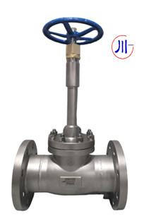 Flanged Connection Long Stem Cryogenic Globe Valves -196C- 80C For Low