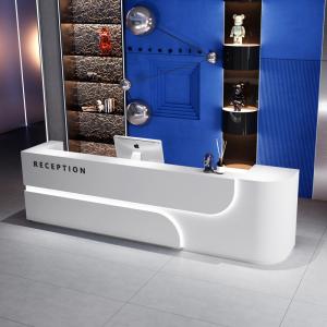 Multifunctional Reception Desk for Lacquer Beauty Salon Bar and Hotel Front Desk