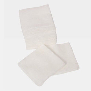 White Unfolded Pure 100% Cotton Gauze Swab / Gauze Dressings With 19 * 11 Mesh