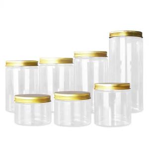 Jar Plastic Containers with Lid Plastic Durable Practical Storage Solution