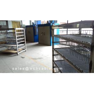 UL20378 TPU Curly Cable 28AWG 13C OD6.5mm VW-1 Red L=320mm TPE Insulated 105C