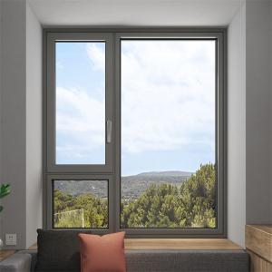 Horizontal Opening Aluminum Alloy Frame Casement Glass Windows for Customer