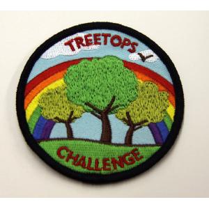 Embroidered Custom Patches / Badges With Personalized Pattern For Clothing /