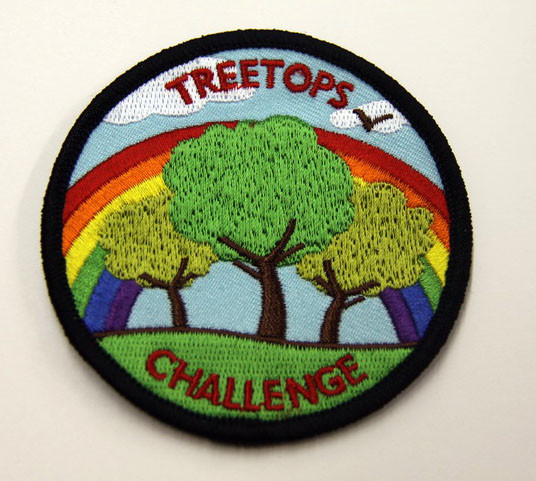 Embroidered Custom Patches / Badges With Personalized Pattern For Clothing /