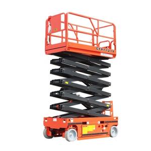 China 6m 8m 10m 12m 14m Full Self Lifting Aerial Scissor Type Electric Platform with Design on sale