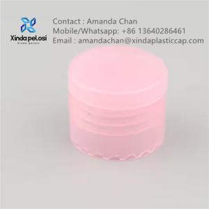 Transparent Plastic Flip Top Cap Dispenser Cap For Cream Jar Cosmetic Package