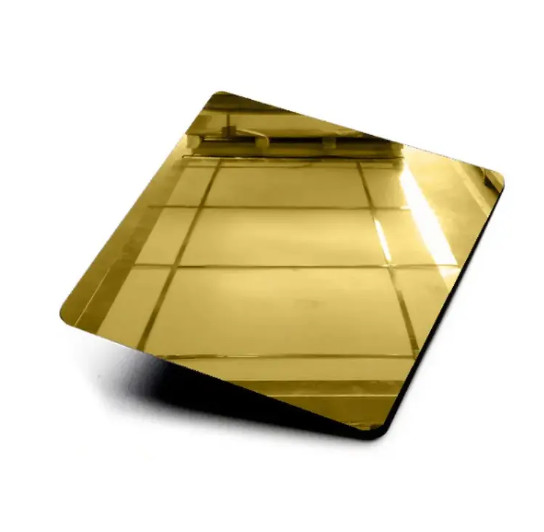 AISl 201 J2 Ti-Gold 8K Mirror Cold Rolled Stainless Steel Sheet For Manufacturin