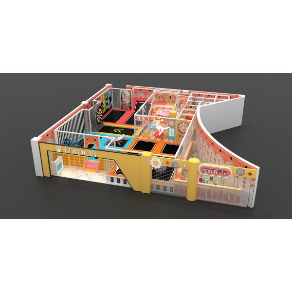 Indoor Play for Children Soft Playground Equipment ASTM Certified at Resort Hotel