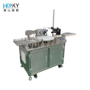 Ground Type Automatic Vial Filling And Capping Machine With High Precision Pump