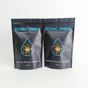 Cheap Resealable Matte Finish Smell Proof Custom Stand Up Pouch For Pill for sale