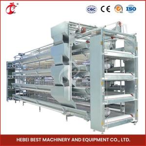 H Type 30000 Birds Automatic Egg Layer Chicken Cage With Manure Conveyor Belt