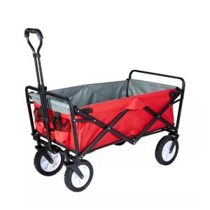 Customized Support Heavy Duty Steel Trolley Hand Folding Wagon Cart for Heavy