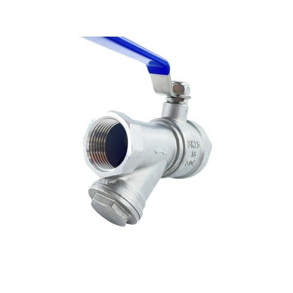 Quality Sells Y-Type Ball Valve GLQ11F-16P in 304 Stainless Steel with Customized OEM Support wholesale