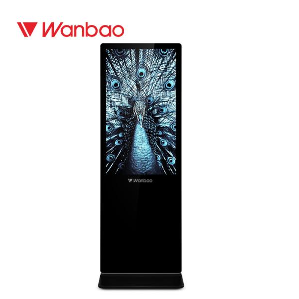 Quality 43" Floor Standing LCD Advertising Player With Intelligent Broadcast Function wholesale