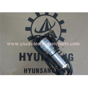 China 11E1-60100 60V1-60100 11E1-60100-24 11N6-666030-24 Diesel Stop Solenoid for HYUNDAI R210LC-7 24V on sale