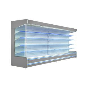 White Led Adjustable Shelf Lighting Multideck Open Chiller