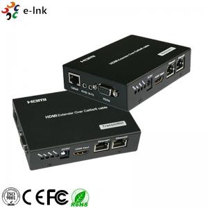 Cheap Bi Directional IR Control 4Kx2K HDMI Video Extender Over CAT5 CAT6 Kit for sale