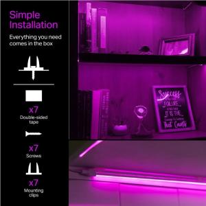 Certified Ra90 Cob LED String Lights With Dimmable Multicolor Illumination