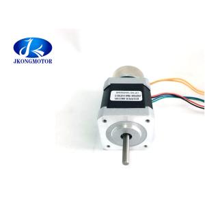 Cheap Nema 17 Stepper Motor With Brake 1.8° Step Angle Single Shaft 4 Leads for sale