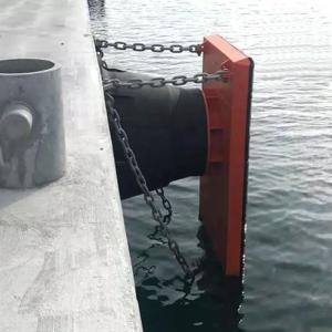 Fixed Cone Rubber Fenders 1600H Natural Rubber For Dock Boat Protection