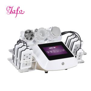 6 IN 1portable radio frequency lipo laser slimming ultrasonic liposuction