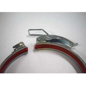 Metal Heavy Duty Pipe Clamps , Various Solid Power PIpeline Galvanized Pipe