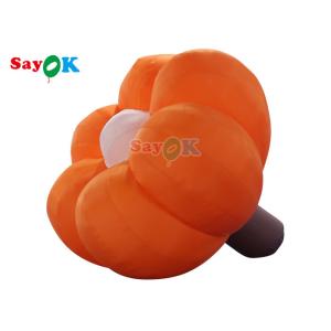 Cheap 2m Oxford Fabric Custom Inflatable Flowers With LED Light for sale