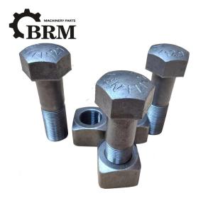 Deepth 10mm Excavator Track Bolts 12.9 Grade Good Bronze Bushings