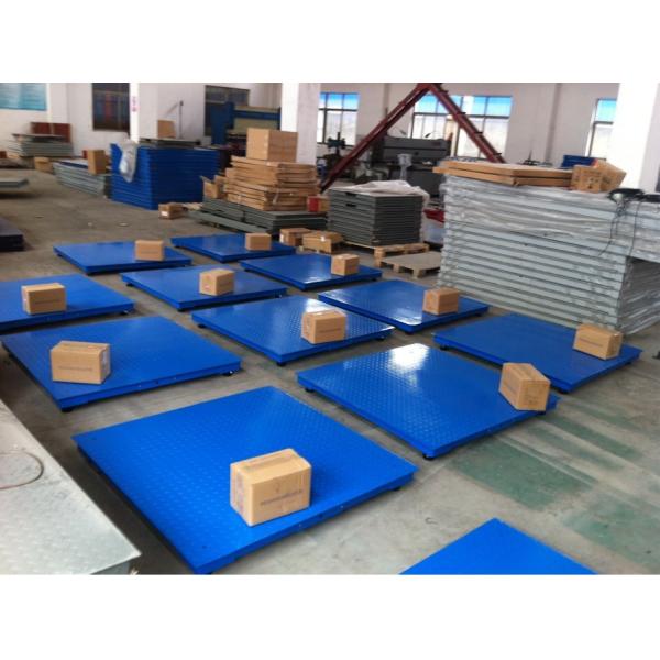 Quality Outdoor Large Wide Low Profile Platform Scales Industrial Floor Pallet Scale wholesale