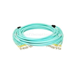 Blue FO Patch Cable OM3 1C 2C LSZH Length 20M 30M 50M Connector Type LC UPC