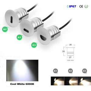 China Mini Low Voltage Led Step Light Footlight Recessed Stair Lighting Tread Lights Led Wall Lights Exterior Step Lights on sale