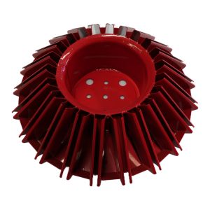 The red sweeping disc of the road sweeping vehicle can be equipped with a brush