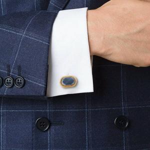 Round Silver Wedding Party Cufflinks Engraved With Initials